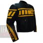 Pure Cowhide Racing Biker Jacket Yamaha 0120 Yellow Coat By ButtCo Group