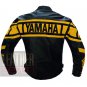Pure Cowhide Racing Biker Jacket Yamaha 0120 Yellow Coat By ButtCo Group
