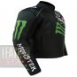 Best Quality Pure Cowhide Leather Racing Jacket Yamaha 0121 Black For Bikers