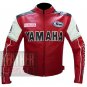 Motorcycle Riding Apparel Pure Cowhide Leather Jackets ... Yamaha 0820 Red