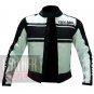 Yamaha 5241 Black Pure Cowhide Leather Racing Jacket For Professional Bikers