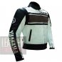 New Classic Pure Cowhide Safety Leather Yamaha 5241 Brown Jacket For Bikers