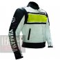 New Arrival Classic Pure Cowhide Leather Jacket .. Yamaha 5241 Fluorescent