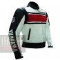 Pure Cowhide Leather Racing Jacket Yamaha 5241 Red By Buttco Group For Bikers