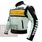 Yamaha 5241 Yellow Cowhide Leather Jackets Specially Made For Bike Racers