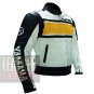 Yamaha 5241 Yellow Cowhide Leather Jackets Specially Made For Bike Racers