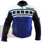 Best Prices Pure Cowhide Leather Racing Jackets .. Yamaha 6728 Blue Coats