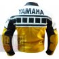 Classic Men's Fashion Designer Jackets .. Pure Cowhide Leather Yamaha 6728 Yellow