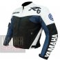 New Fashion Arrival Racing Cowhide Leather Jackets . Yamaha R6 Blue Coat