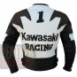 Best Biker Jackets .. New Arrival Of Cowhide Leather Coats . Kawasaki 1 Brown