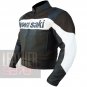Leather Biker Jackets Men .. Kawasaki 2020 Brown Armour Coat By Bikers