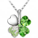 Fashion Siye Cao Hearts Full of Diamond Crystal Necklace