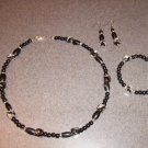 Black Necklace set