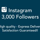 3000 Instagram Followers