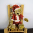 Vintage Boyd's Bear Santa Bear Plush, Jointed  Christmas Stuffed Animal