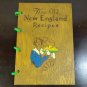 Fine Old New England Cookbook, Wood Spiral Recipe Wooden Cover Book