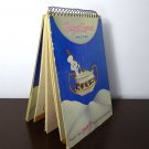 Domino Sugar Spoon Vintage 1960's Spiral bound Recipe Cookbook