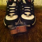 Heely's girls 8.5; pink-black-white