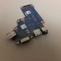 Genuine Dell Latitude E6520 VGA USB Audio I/O Circuit Board LS-6561P P/N: V7001