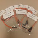 LOT OF 11 MTRJ/ST MULTIMODE FIBER OPTIC CABLE 1M P/N 385783 CISCO COMPADIBLE