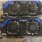(2) MSI N660TI pe power edition 2GB GDDR5 GeForce GTX 660 Ti 2GB 192-bit GDDR...