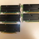 LOT OF 5 NVIDIA QUADRO NVS 290 VCQ290NVS-PCIEX16 DMS-59 /W WARRANTY