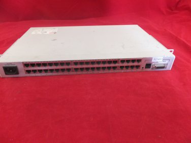USED ADP XTS40 AD-8040-014 MaxServer 40-Port Switch W/ Rack Mounts, Card & Wa...