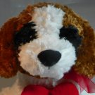 Best Made Toys Plush 14" Valentine White and Brown Puppy Dog I Love You Heart Boys & Girls