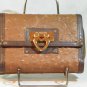 Naj-0leari - Italy -Valentine Ostrich Embossed Leather Oganizer Wallet - Made in Italy