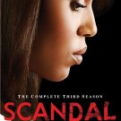 Scandal : Third Season 3 DVD BRAND NEW!