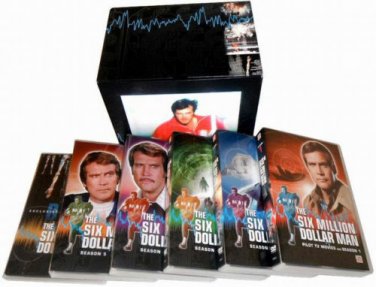 Six Million Dollar Man : Complete Series Collection Box Set DVD BRAND NEW!