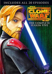 Star Wars - The Clone Wars : Fifth Season 5 DVD BRAND NEW!