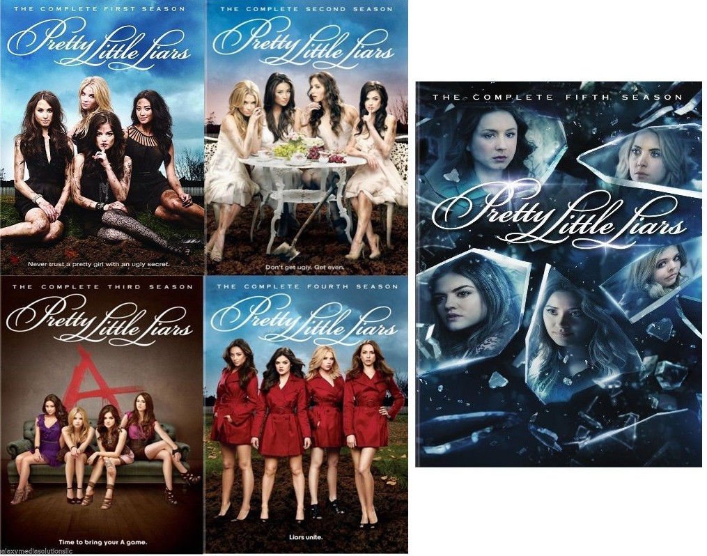 Pretty Little Liars Seasons 1-5 1 2 3 4 5 DVD BRAND NEW!