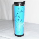 New DIY Mug Coffee Cup Totoro Blue 18 CM 420 ML Water Cup Travel Mug