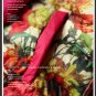 pink Hooded floral down coat short parkas jacket 90% duck's down