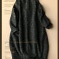 dark gray woolen overcoat cardigan causal winter coat outwear