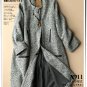 light gray woolen winter overcoat warm cardigan coat