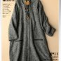 light gray woolen winter overcoat warm cardigan coat