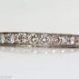 &acirc;��$4800 1.70ct. DIAMONDS ETERNITY RING 14KT F /SI SIZE 6.5 FULL CUTS &acirc;��