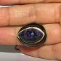 ██$4500 NATURAL 20.75CT PURPLE JADE DIAMOND RING█MODERN