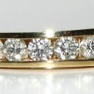 █$5000 1.00ct DIAMONDS BAND RING 14KT█ CLASSIC CHANNEL