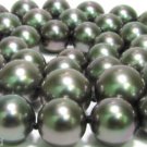 █$9500 10.75MM NATURAL TAHITIAN PEACOCK PEARLS NECKLACE