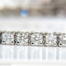 █$7200 2.33CT NATURAL CLASSIC DIAMOND TENNIS BRACELET 14KT G/VS 7.25 INCH