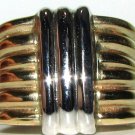 █18KT LADIES GRILL DECO WRAP RING 12.9 GRAMS█