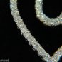 &acirc;��$1800 3D  .75CT DIAMONDS HEART PENDANT & NECKLACE G/VS 14KT&acirc;��