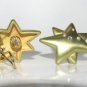 UNKOWN DESIGNER VIDEO 18KT .50CT DIAMONDS STAR CLIP EARRINGS HEAVY