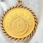 â–ˆ$4200 1918 PESO MEXICANOS "ORO PURO" 24KT COIN CHAIN ROPE TWIST CLASSIC â–ˆ