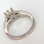GIA 1.51ct. Round Brilliant Excellent cut diamond & .30ct baguette ring Platinum