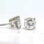 &acirc;��$5000 1.30CT BRILLIANT FULL CUT CLASSIC DIAMOND STUD EARRINGS 14KT SPARKLE