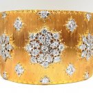 █$30000 18KT 3.00CT NATURAL DIAMONDS CUFF BANGLE BRACELET BRUSH SWEEP GRAVER